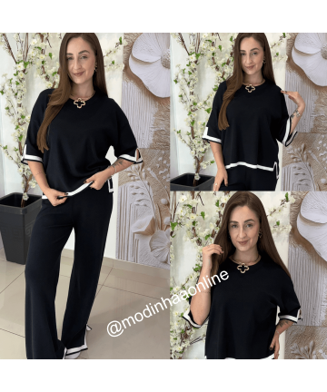 Conjunto Leticia Preto